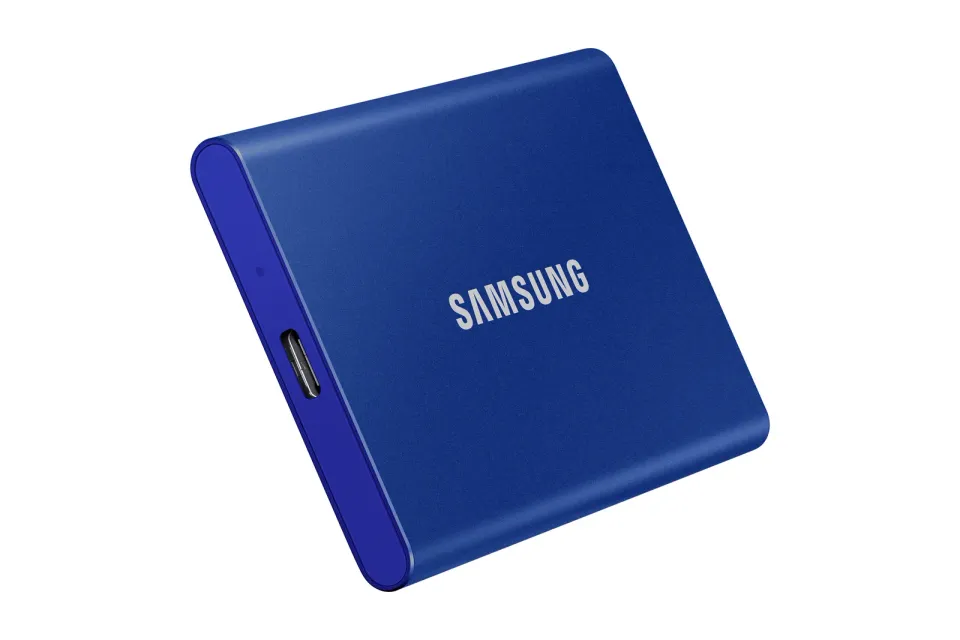 SAMSUNG T7 externí ssd 1TB USB3.2 Gen2 (modrý)