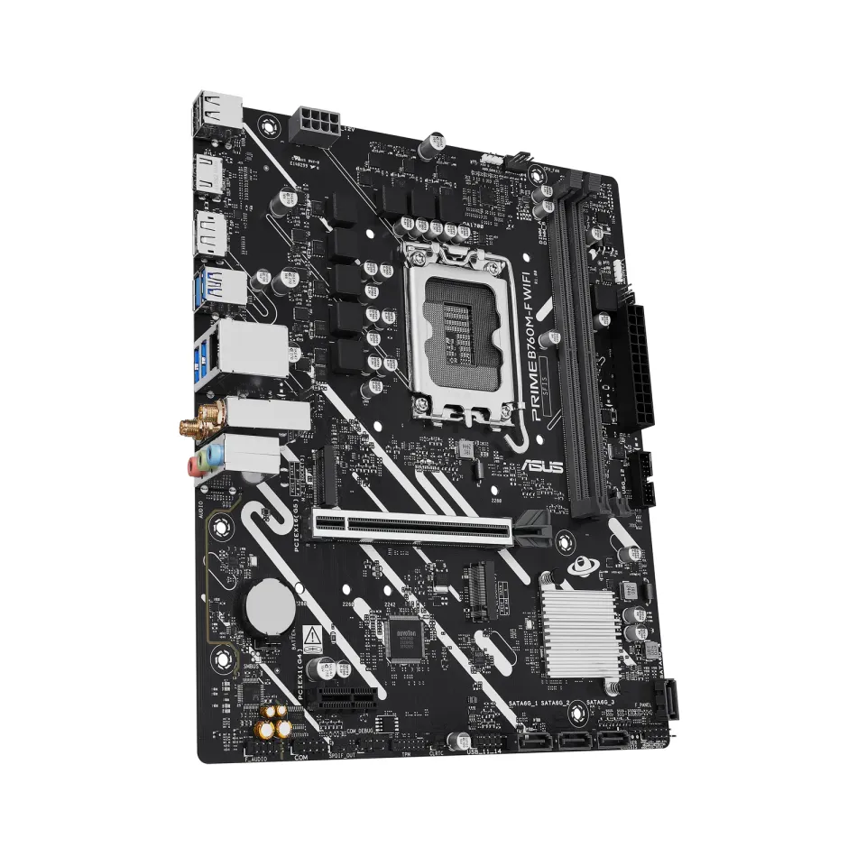 ASUS MB Sc LGA1700 PRIME B760M-F WIFI, Intel B760, 2xDDR5, WiFi, 1xDP, 1xHDMI, mATX
