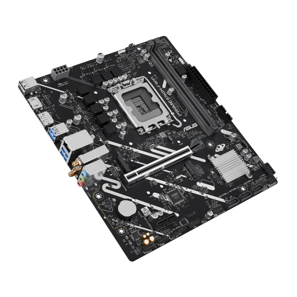 ASUS MB Sc LGA1700 PRIME B760M-F WIFI, Intel B760, 2xDDR5, WiFi, 1xDP, 1xHDMI, mATX