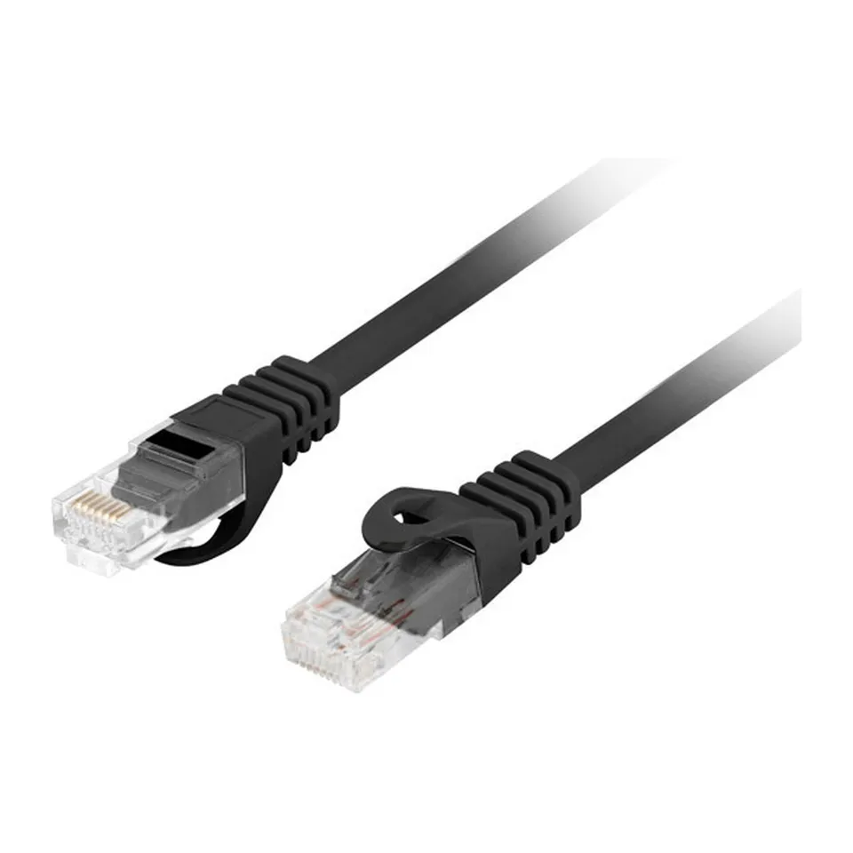 PATCHCORD CAT.6 UTP LSZH CU 10M BLACK FLUKE PASS L