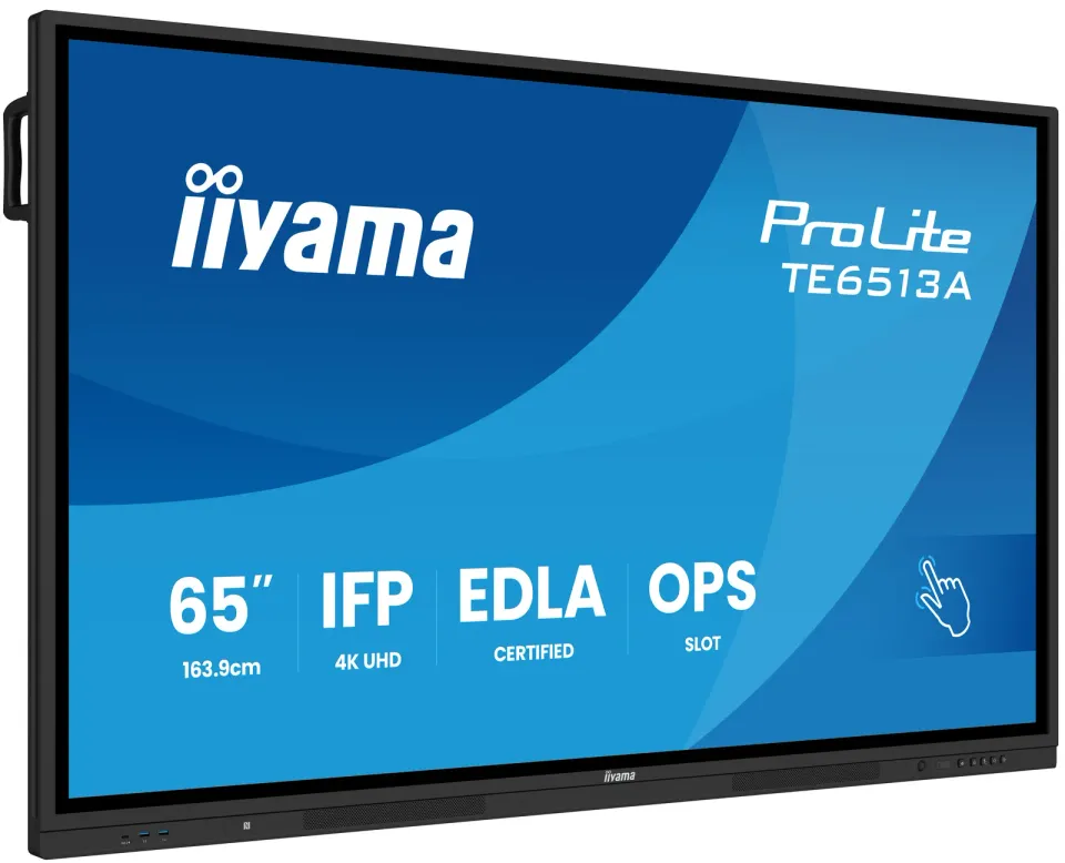 65" iiyama TE6513A-B2AG:IPS,4K,40P,EDLA