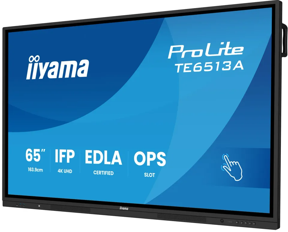 65" iiyama TE6513A-B2AG:IPS,4K,40P,EDLA