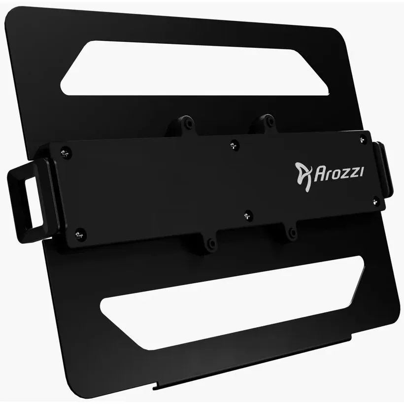 AROZZI ALZARE Laptop Holder Black/ držák notebooku pro stolní držák pro monitory/ kovový/ černý
