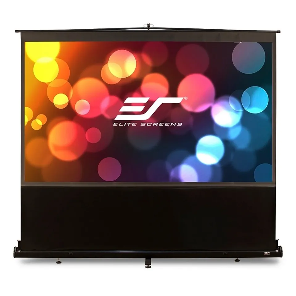 ELITE SCREENS plátno teleskopické od podlahy vzhůru 150" (381 cm)/ 16:9/ 186,9 x 332 cm/ Gain 1,1/ case černý