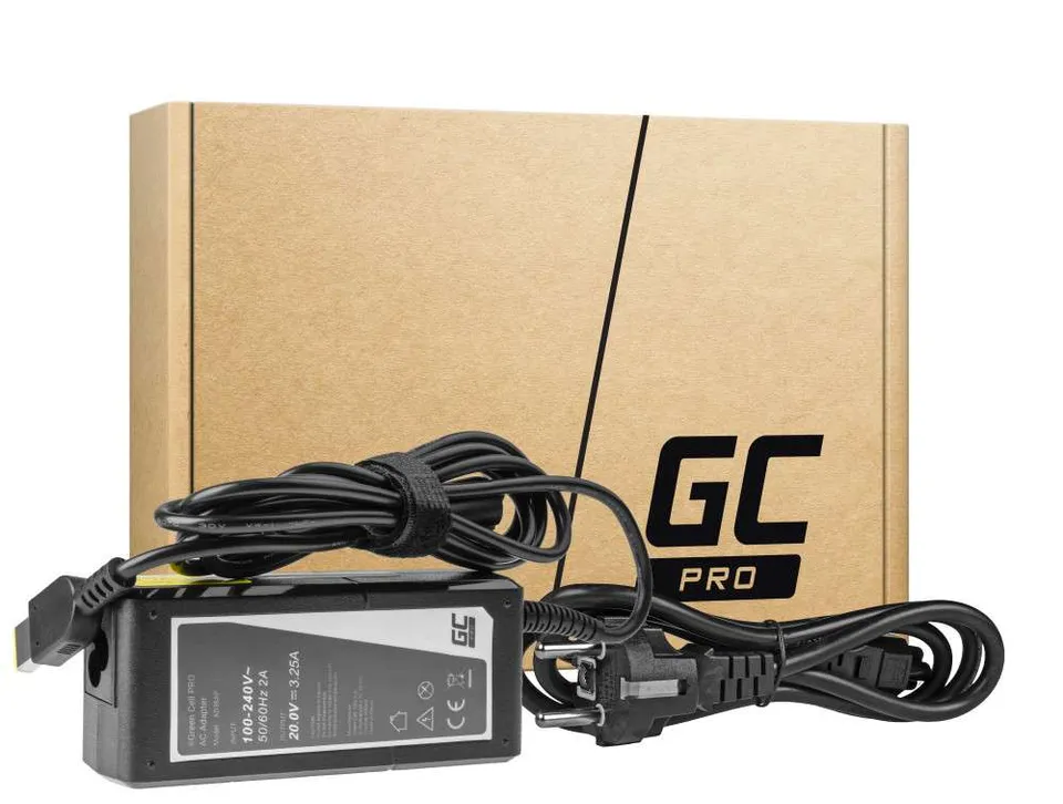 Green Cell PRO Charger / AC Adapter 20V 3.25A 65W for Lenovo B50-80 G50 G50-30 V