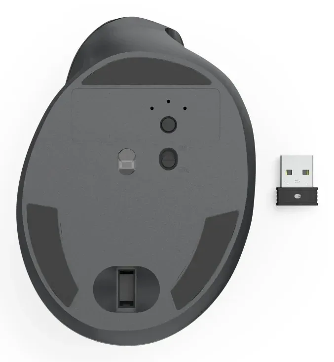 Hama vertikální ergonomická bezdrátová myš EWM-500R, pro praváky