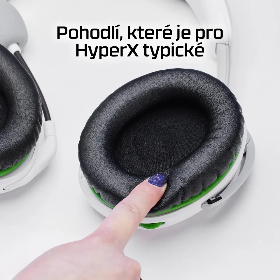 HyperX CloudX Stinger 2/Jack/MS/Bílá