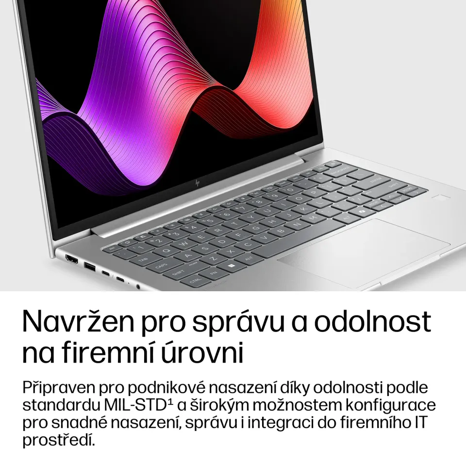 HP NTB EliteBook 6 G2i 14 C7-350 WUXGA 300FHD,1x16GB,512GB,WiFi7, BT, FpS, backlit keyb,bez adapteru,Win11Pro, 3y onsite