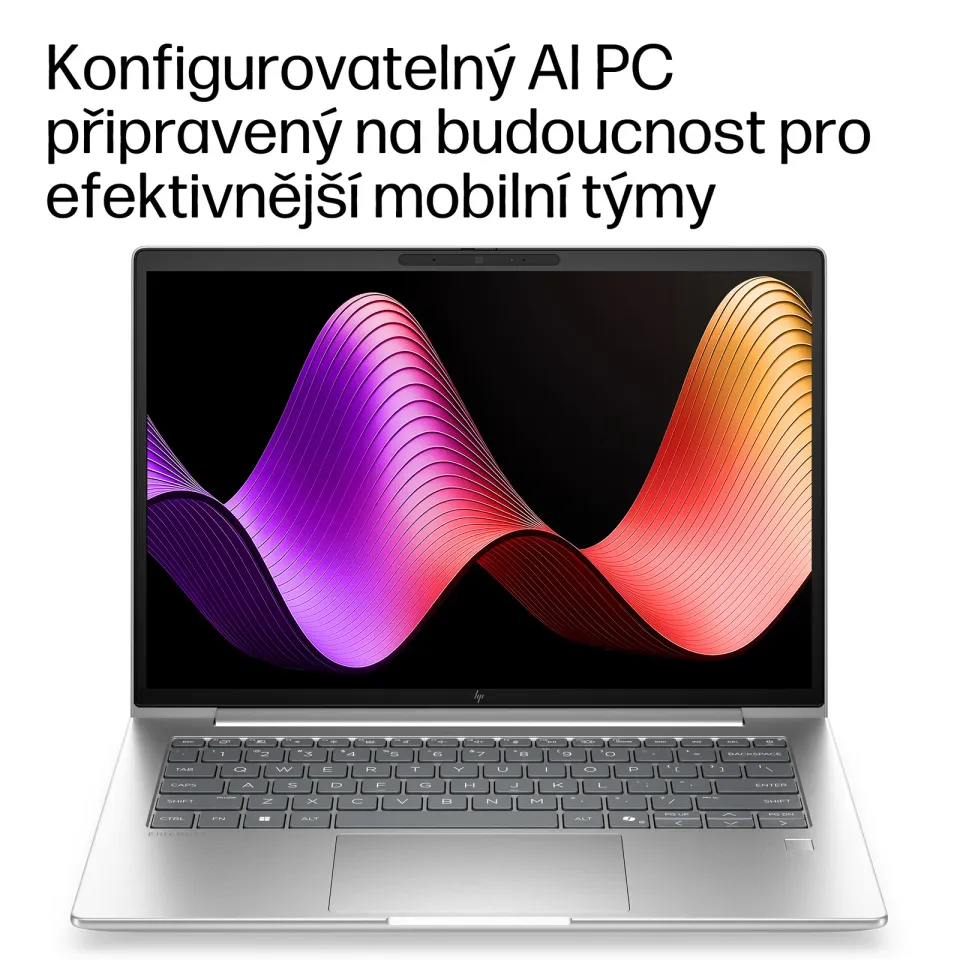 HP NTB EliteBook 6 G2i 14 C7-350 WUXGA 300FHD,1x16GB,512GB,WiFi7, BT, FpS, backlit keyb,bez adapteru,Win11Pro, 3y onsite