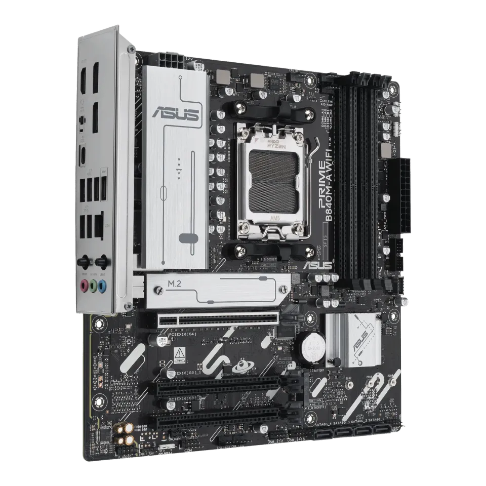ASUS mb PRIME B840M-A WIFI (AMD B840, AM5, 4x DDR5, mATX)