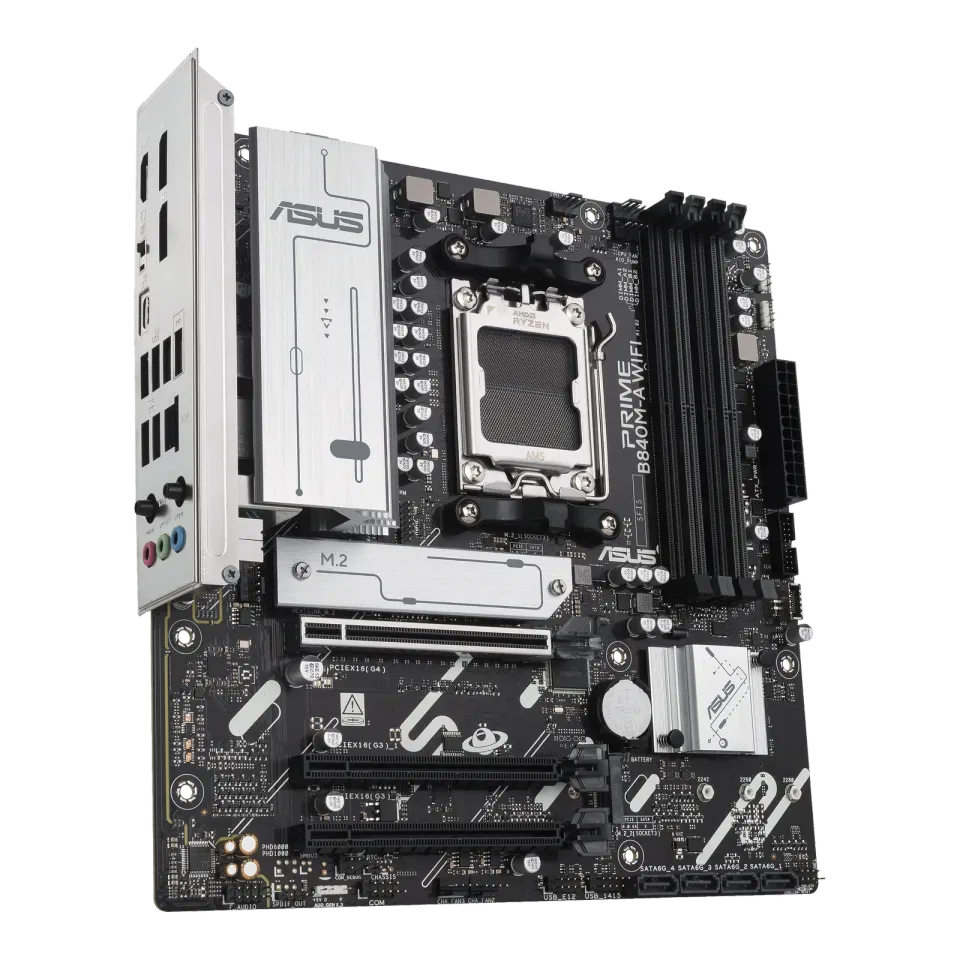 ASUS mb PRIME B840M-A WIFI (AMD B840, AM5, 4x DDR5, mATX)