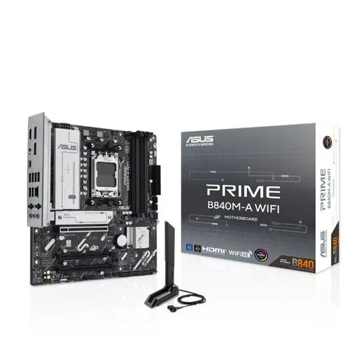 ASUS mb PRIME B840M-A WIFI (AMD B840, AM5, 4x DDR5, mATX)