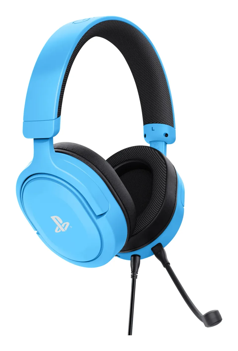 TRUST sluchátka GXT 498B FORTA PS5 Gaming Headset, Sony Licensed, modrá