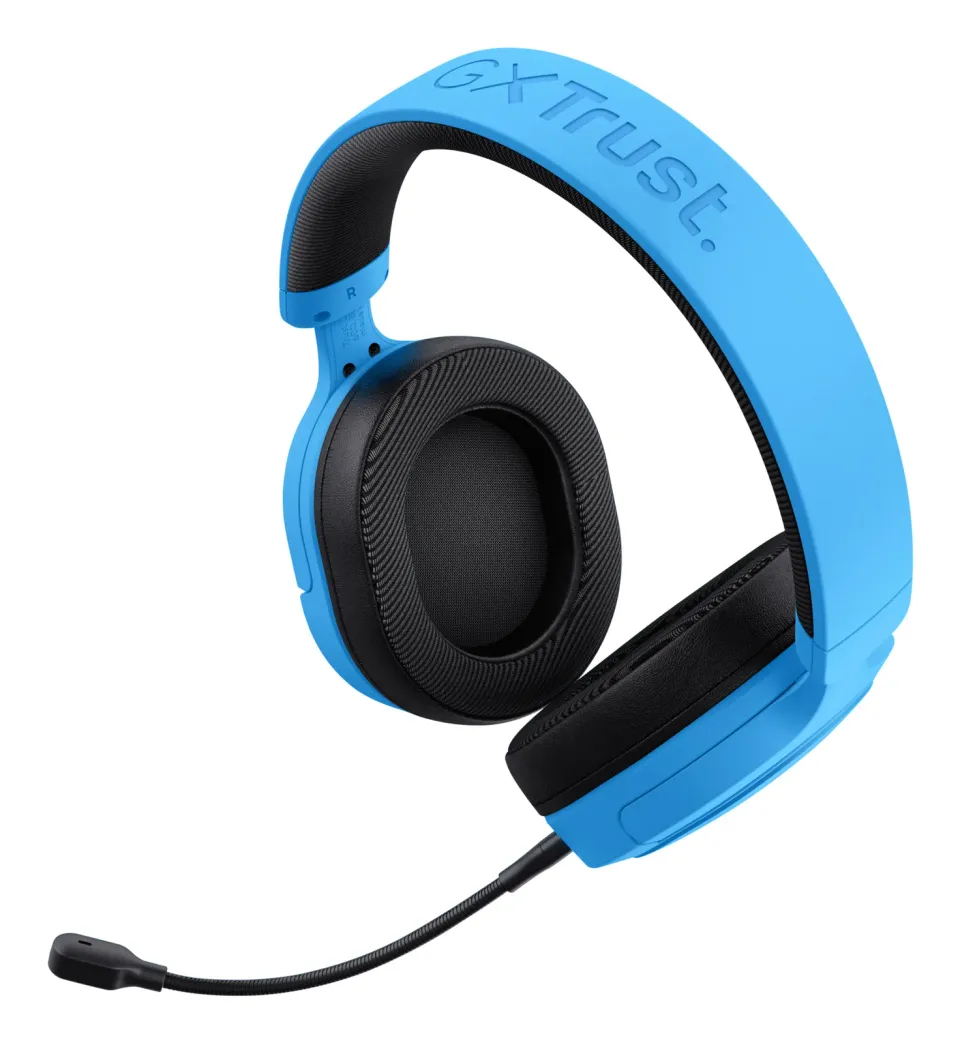 TRUST sluchátka GXT 498B FORTA PS5 Gaming Headset, Sony Licensed, modrá
