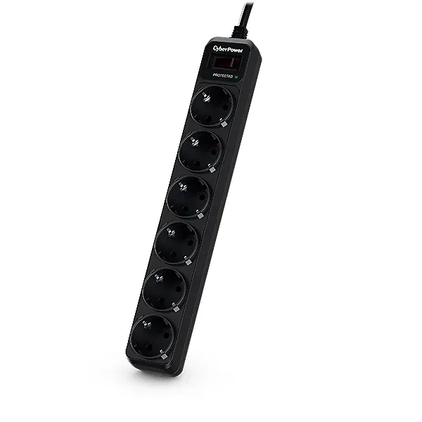 CyberPower Surge Buster™ 6 zásuvek, 1.8m, German, New