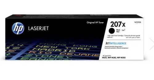 HP W2210X originální toner černý č.207X velký cca 3150 str. (black, pro HP CLJ M255, M282, M283, Jetintelligence )