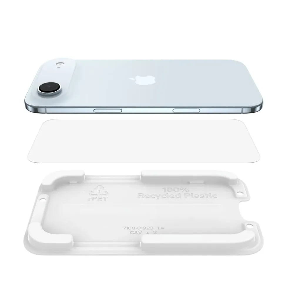 Belkin SCREENFORCE Invisiglass Anti-Microbial ochranné sklo pro iPhone 17 Pro