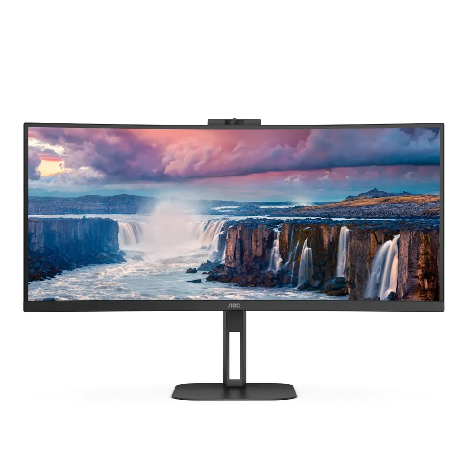 AOC LCD CU34V5CW 34" zakřivený VA/3440x1440@100Hz/1ms/300cd/HDMI/DP/4xUSB/USB-C/
