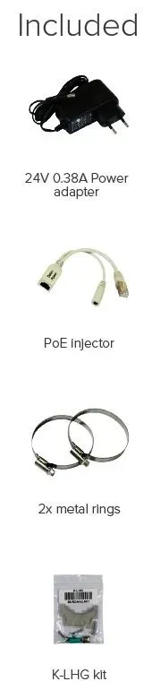 MikroTik LHG 5 (RBLHG-5nD-3), 3-PACK, 600MHz CPU, 64MB RAM, 1x LAN, 5GHz Wi-Fi, 25dBm, ant. 2x24dBi, 802.11a/n, vč. L3