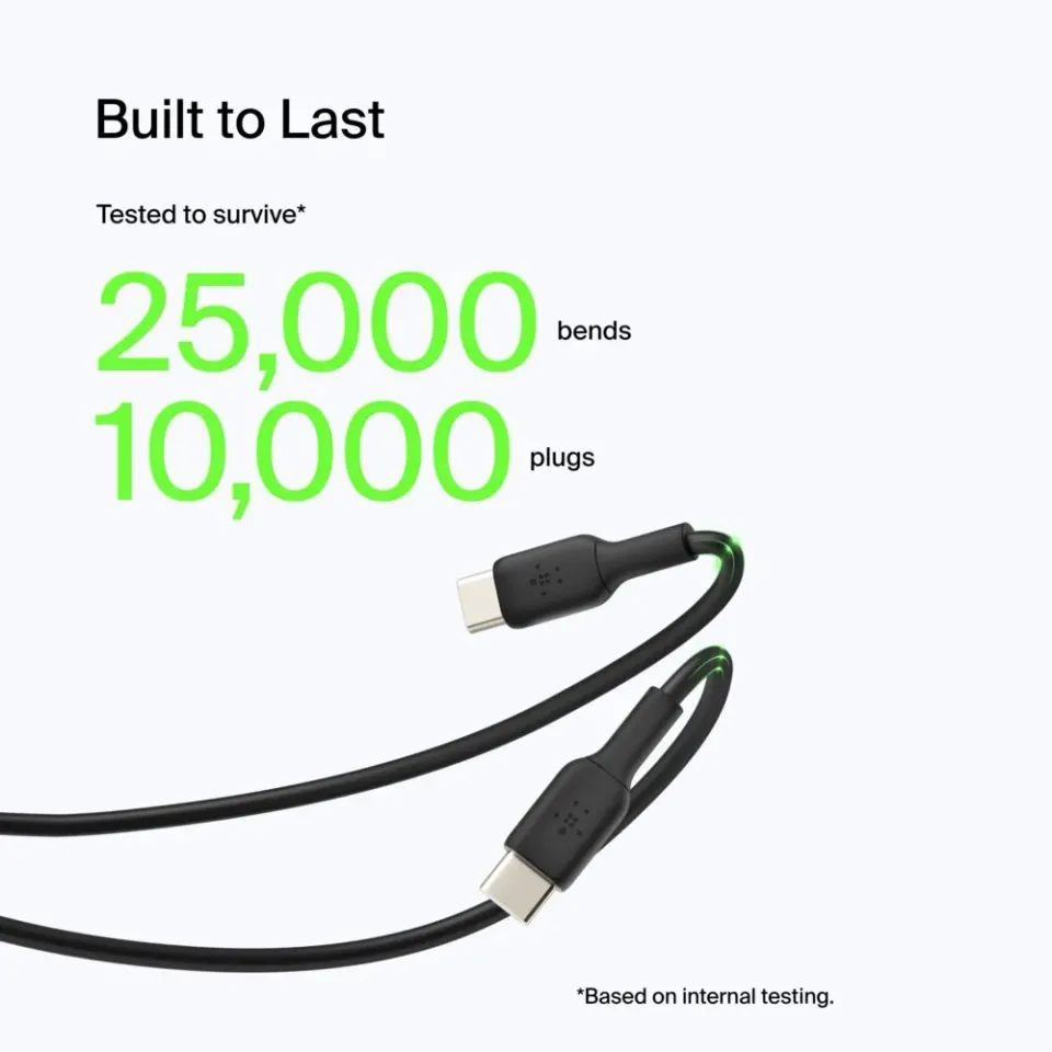 Belkin BOOST CHARGE Lightning/USB-A kabel, 1m, černý - 2pack