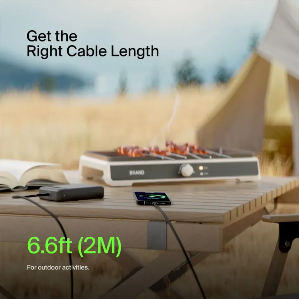 Belkin BOOST CHARGE Lightning/USB-A kabel, 1m, černý - 2pack