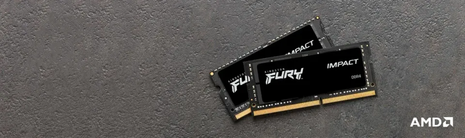 KINGSTON 16GB 3200MHz DDR4 CL20 SODIMM (Kit of 2) FURY Impact