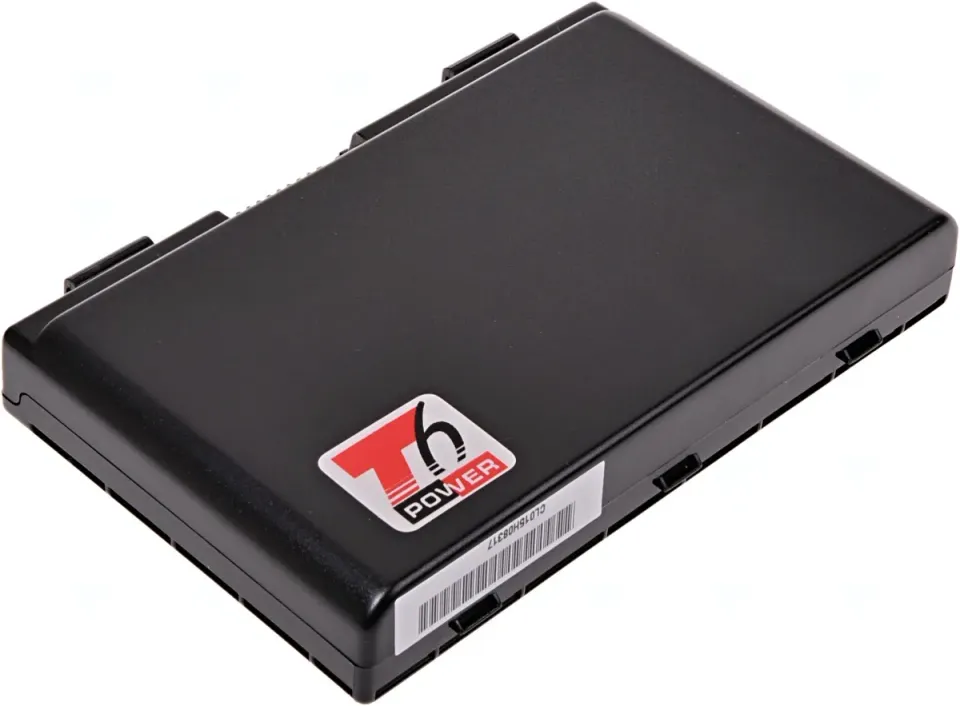 Baterie T6 Power pro Asus K40, K41, K50, K51, K60, K61, K70, F52, F82, X5D, 5200mAh, 58Wh, 6cell