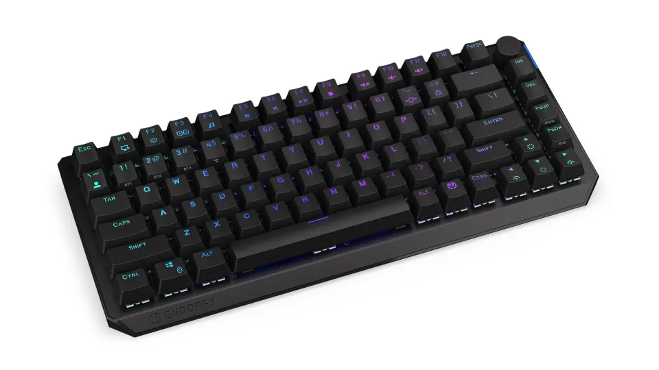 Endorfy Thock 75% Red/Drátové/Bezdrátové/US layout/Černá