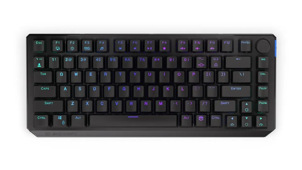 Endorfy Thock 75% Red/Drátové/Bezdrátové/US layout/Černá