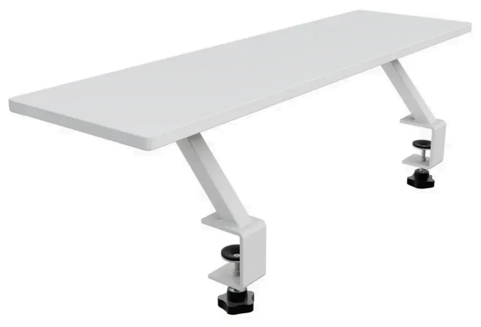 AROZZI ARENA Desk Riser Small White/ přídavná ergo polička pro herní stůl/ šíře 80 cm/ bílá