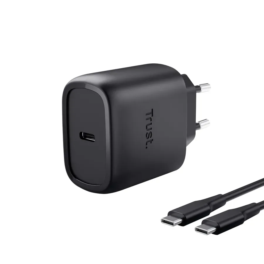 TRUST GaN Nabíječka MAXO 45W, USB-C, pro Samsung, černá
