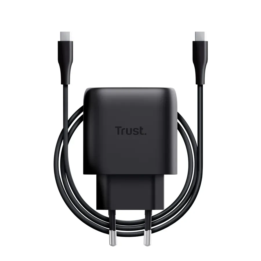 TRUST GaN Nabíječka MAXO 45W, USB-C, pro Samsung, černá