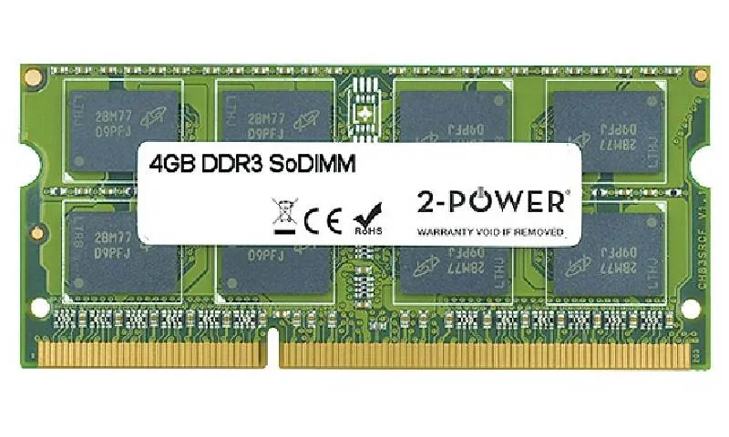 2-Power 4GB MultiSpeed 1066/1333/1600 MHz DDR3 SoDIMM 2Rx8 (1.5V/1.35V)