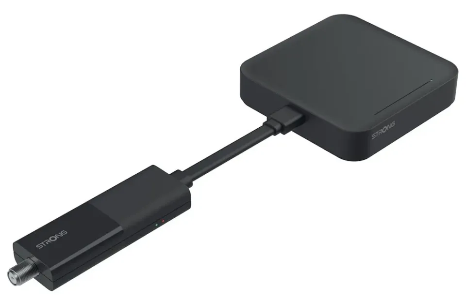 STRONG Android box SRT427/ 4K UHD/ Netflix/ AMAZON Prime Video/ Google TV/ USB/ HDMI/ Wi-Fi/ Android TV 14