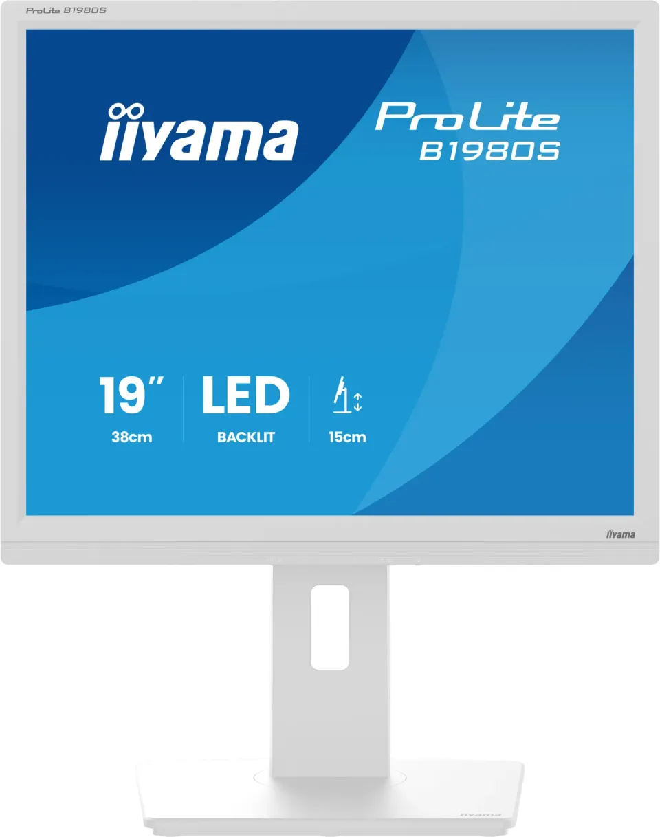 iiyama ProLite/B1980S-W1/19"/TN/1280x1024/75Hz/3ms/White/3R