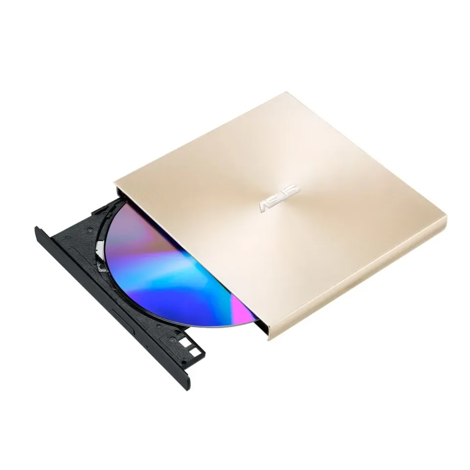 ASUS DVD ZenDrive SDRW-08U9M-U GOLD, External Slim DVD-RW, USB Type-C/Type-A, M-DISC