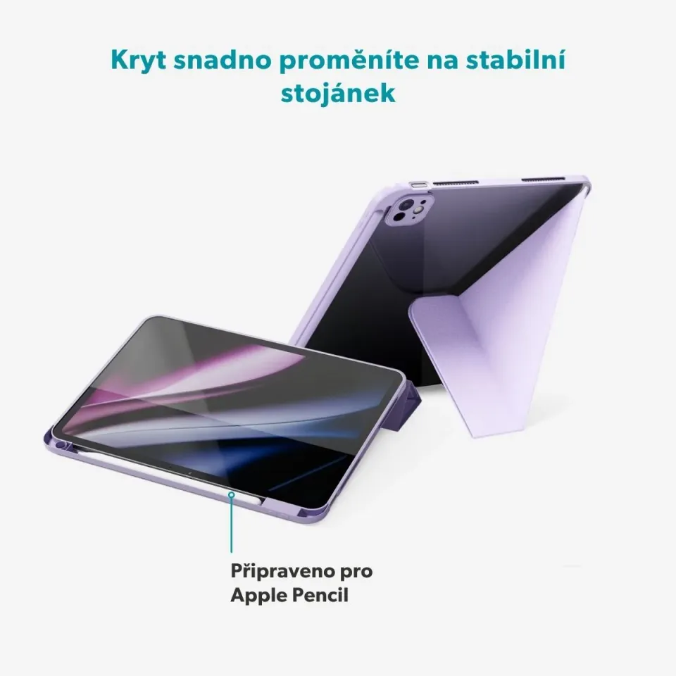 Epico Flip Case iPad Pro 11" (2018-2022)/Air M1-M4 - fialová