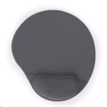 GEMBIRD Podložka pod myš ERGO gelová MAXI, šedá
