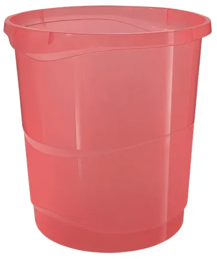 Esselte Odpadkový koš Colour'Breeze, 14 l, korálová