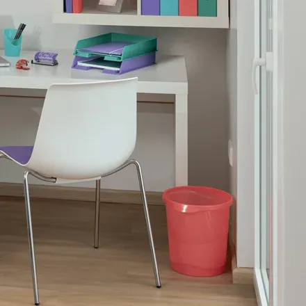 Esselte Odpadkový koš Colour'Breeze, 14 l, korálová