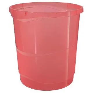 Esselte Odpadkový koš Colour'Breeze, 14 l, korálová