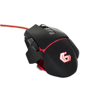 Gembird Myš MUSG-06, herní, optická, programovatelná, 4000DPI, USB