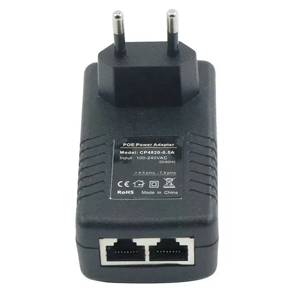 XtendLan PoE injektor pasivní 24V/1A, 1000Base-T, do zásuvky