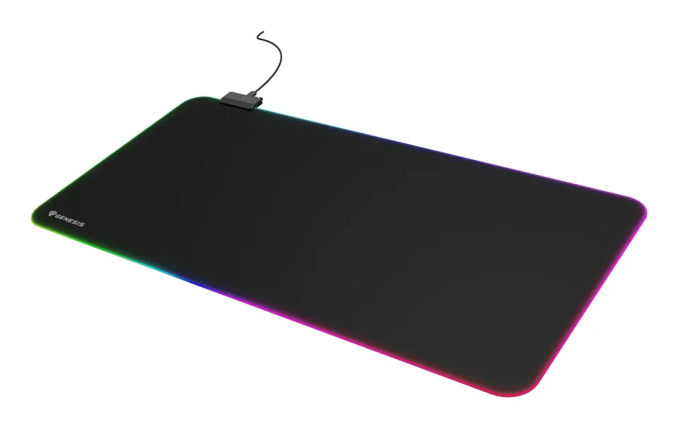 Herní podložka pod myš s RGB podsvícením Genesis BORON 500 XXL, 800x400mm