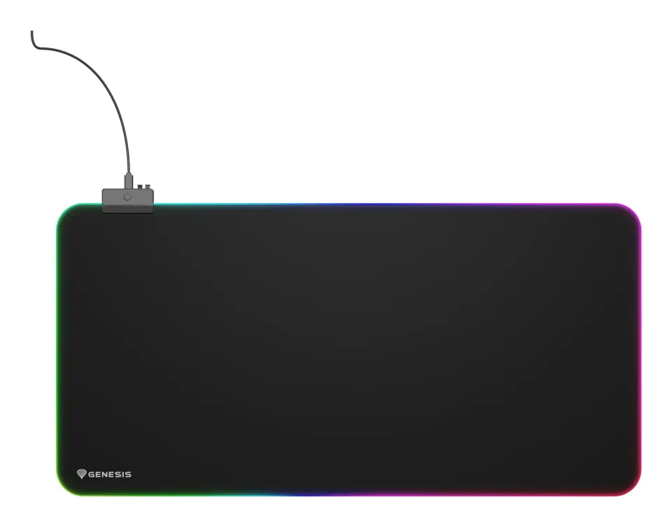 Herní podložka pod myš s RGB podsvícením Genesis BORON 500 XXL, 800x400mm