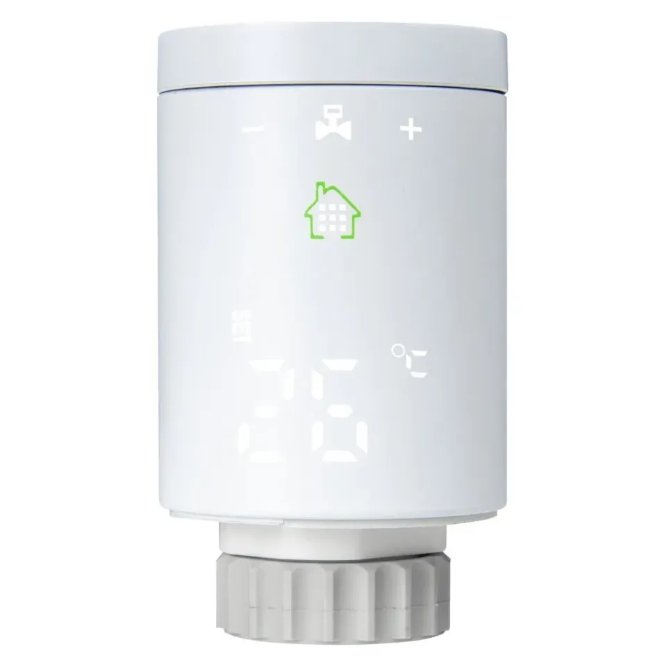 Xtend Home Tuya chytrý set brána Zigbee + 2x termostatická hlavice dispej na boku