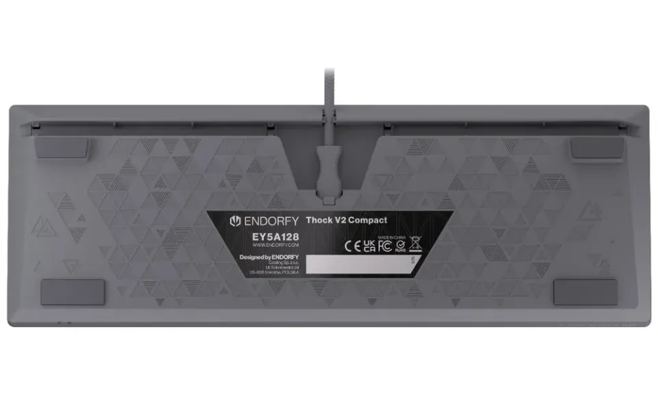 Endorfy Thock V2 Compact Klávesnice, herní, drátová, mechanická, Endorfy Red,US