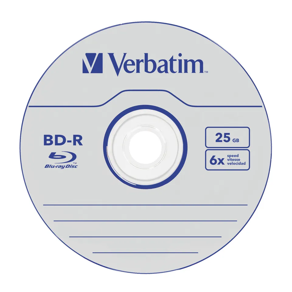 VERBATIM BD-R SL DataLife 25GB, 6x, spindle 50 ks