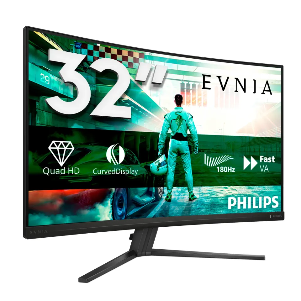 Philips Evnia/32M2C3500L/00/31,5"/VA/QHD/180Hz/1ms/Gray/3R