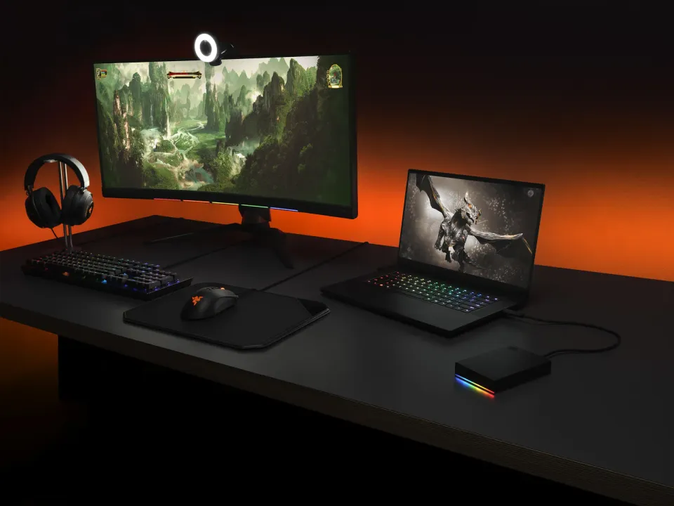 Seagate FireCuda Gaming, 2TB externí HDD, 2.5", USB 3.2 Gen 1, RGB, černý